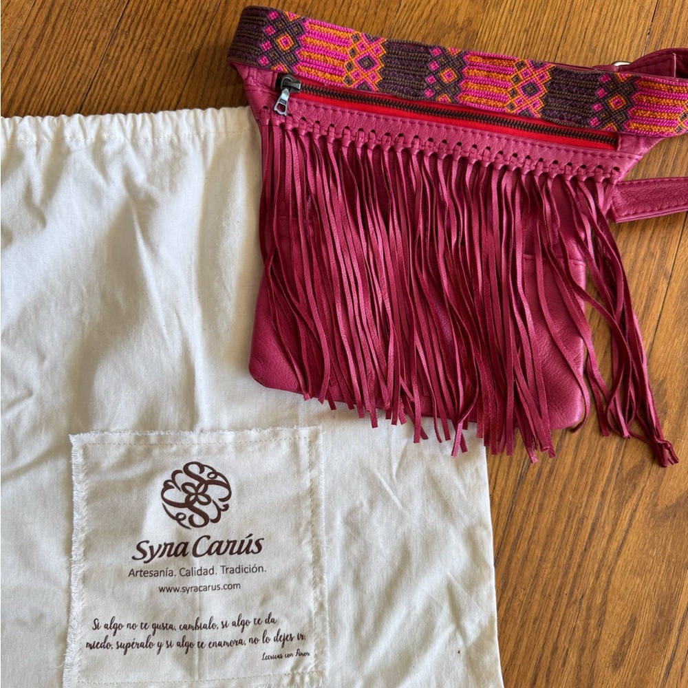 Syra Carús leather fringe waist bag - Picture 2 of 9